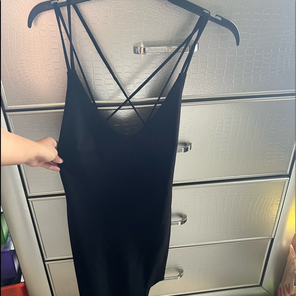 womens dress with a slit